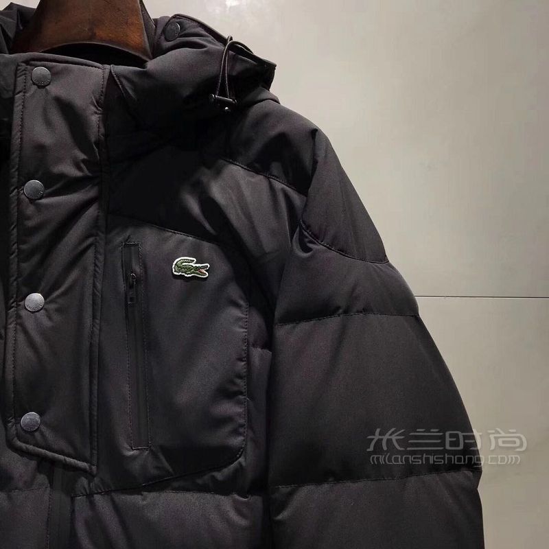 Lacoste 拉科斯特、法國著名鱷魚牌 秋冬新款連帽羽絨服LACOSTE-lacoste怎么_8