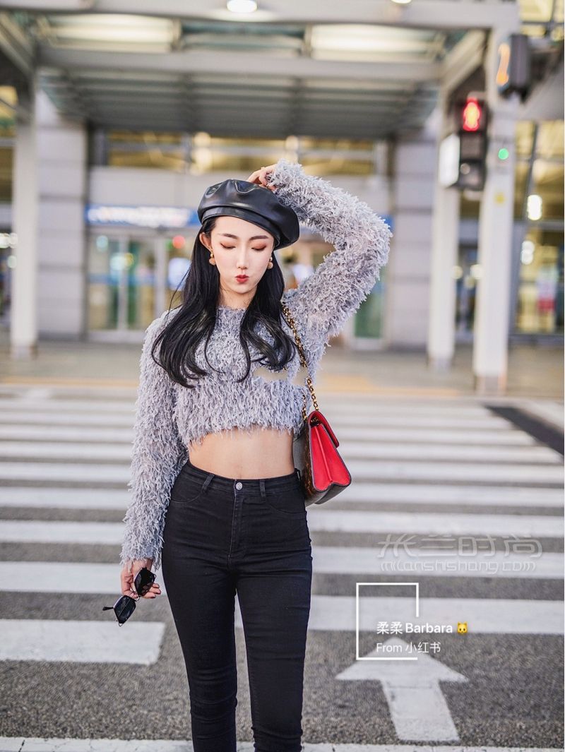 機(jī)場(chǎng)穿搭 韓國首爾女團(tuán)風(fēng)_6