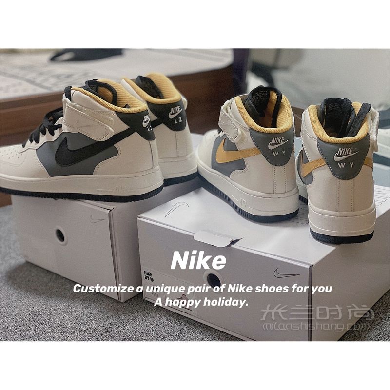 Nike官網(wǎng)定制自選配色 情侶鞋終于到了鞋子_3