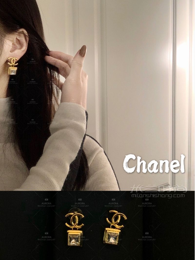 Chanel香奈兒秋冬新款耳環(huán) 超閃_1