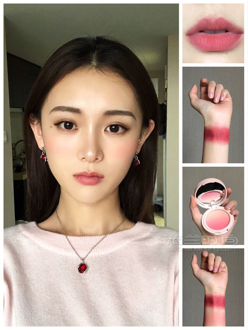 在臉上畫一幅水粉畫 初次見面請多關(guān)照 這個妝容給我的第一感覺就是初次見面_2