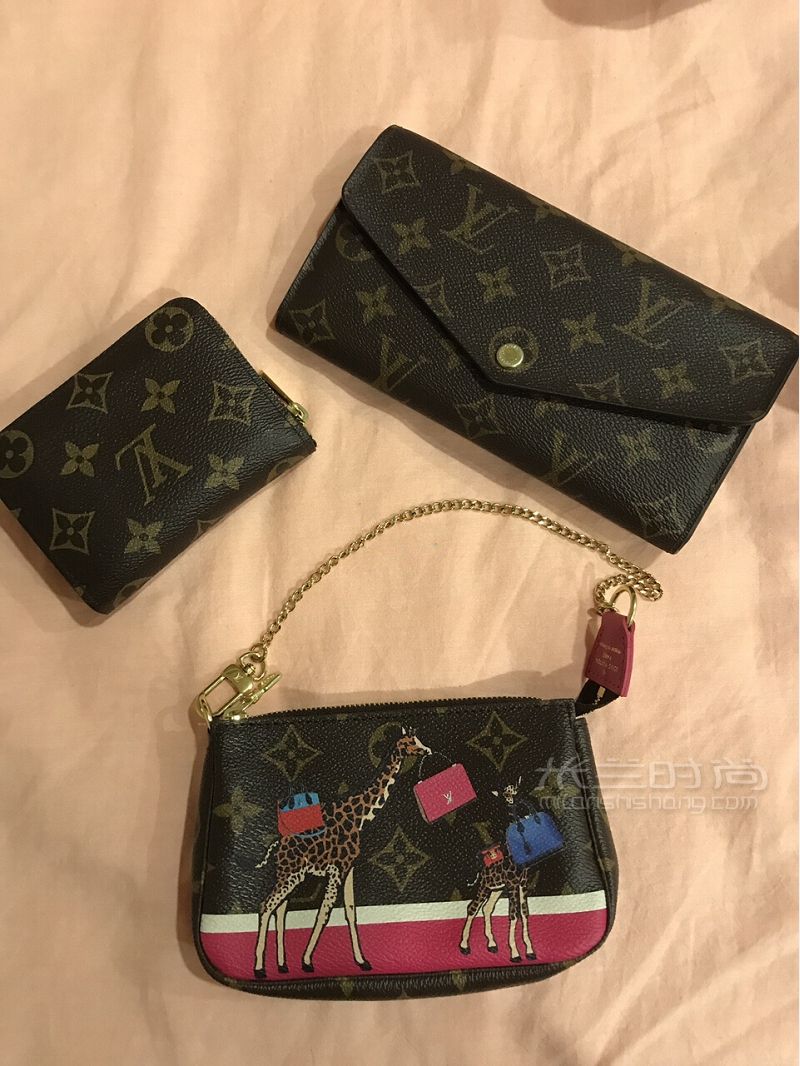LV手拿包 圣誕限量款包包_4