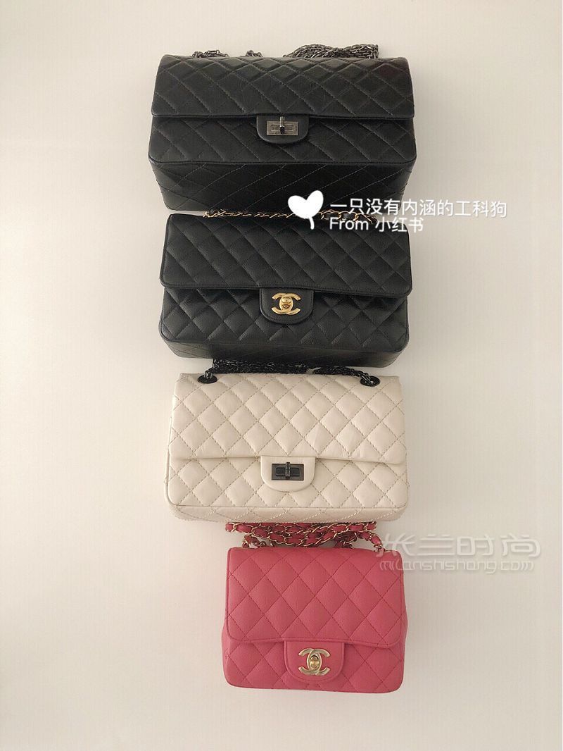 chanel 入門款CF2.55方胖子評(píng)測(cè) 附上身對(duì)比圖_2