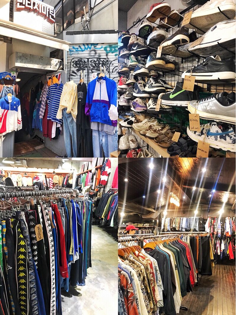 首爾東大門(mén)古著店買(mǎi)買(mǎi)買(mǎi)攻略 弘大vintage市場(chǎng)_6