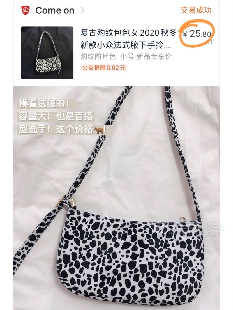 貧民窟女孩超平價(jià)百搭包包合集 低至13斜挎包_2