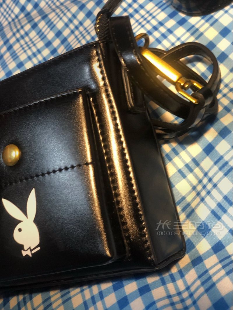 playboy 家紅格子法棍包 質(zhì)感超棒_2