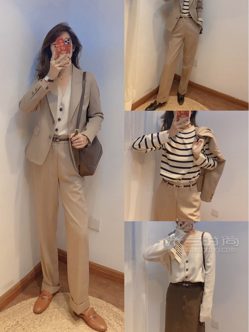 優(yōu)衣庫(kù)IDLF秋 西服套裝 CELNE風(fēng)穿搭_4