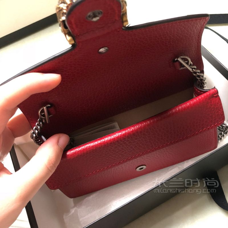 古馳 GUCCI 女士酒神單肩包鏈條包斜挎包 分享一只貧民窟女孩的買包經(jīng)歷_4