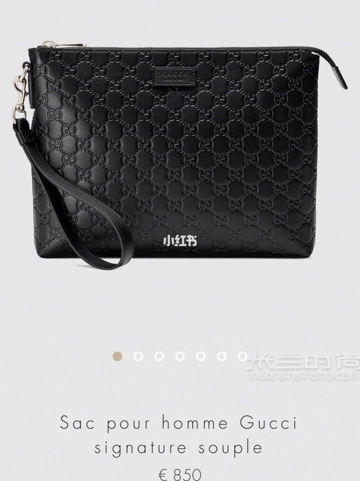 GUCCI Signature柔軟男包全皮 GUCCI哪里買最便宜？答案是英國英國英國！_3