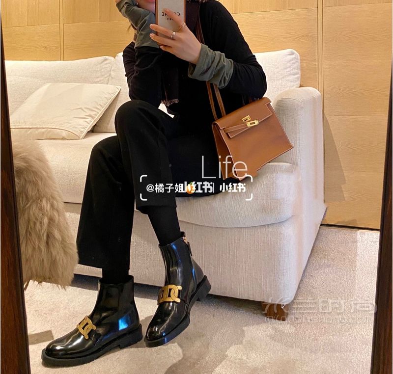 TOD’S最新馬丁靴 來趁熱度啦?。?！馬丁靴 樂福鞋怎么樣_4