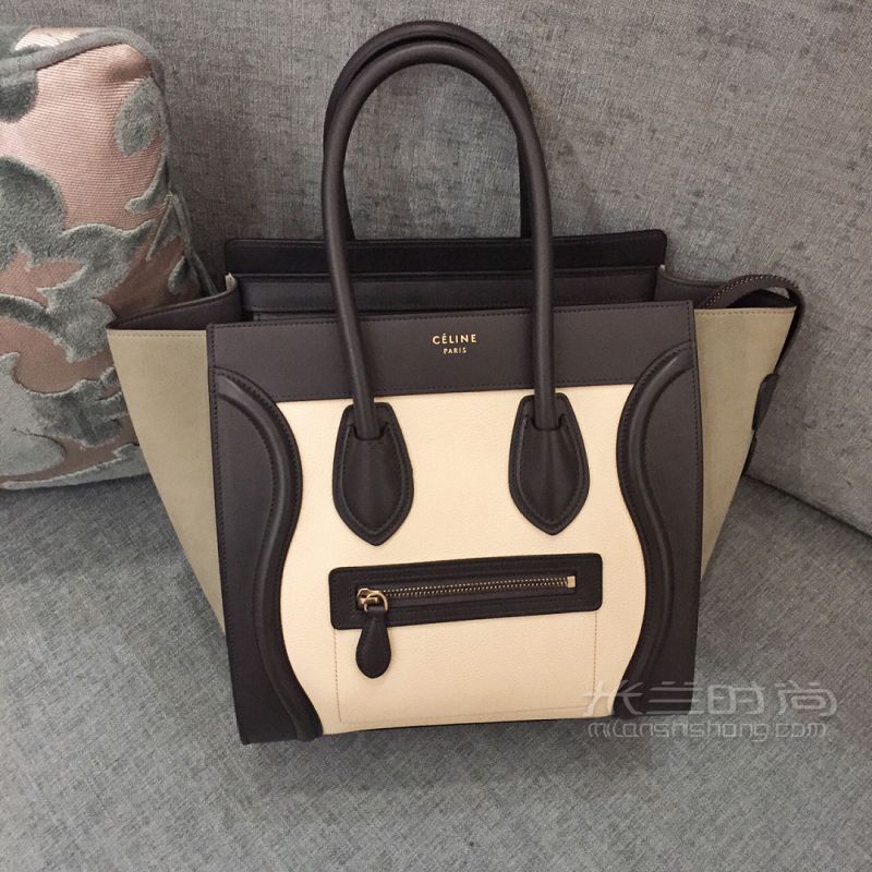 Celine粉必入的luggage笑臉包_3