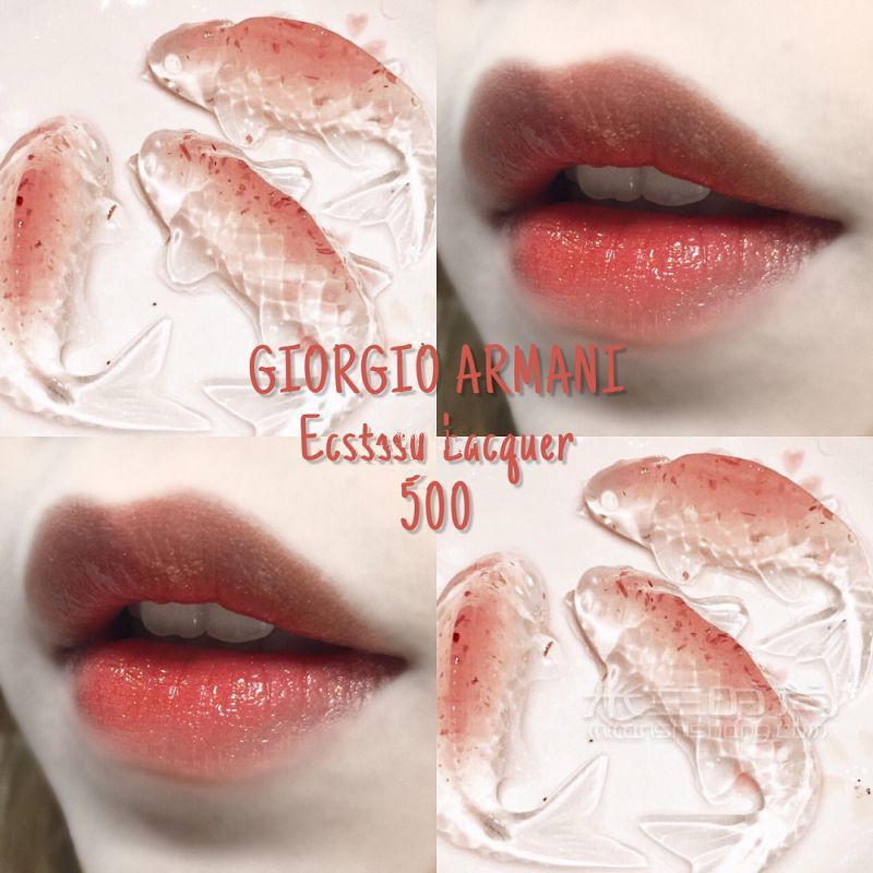 阿瑪尼黑管500唇上星辰讓你無敵閃亮的錦鯉色-armani官網(wǎng)口紅_2