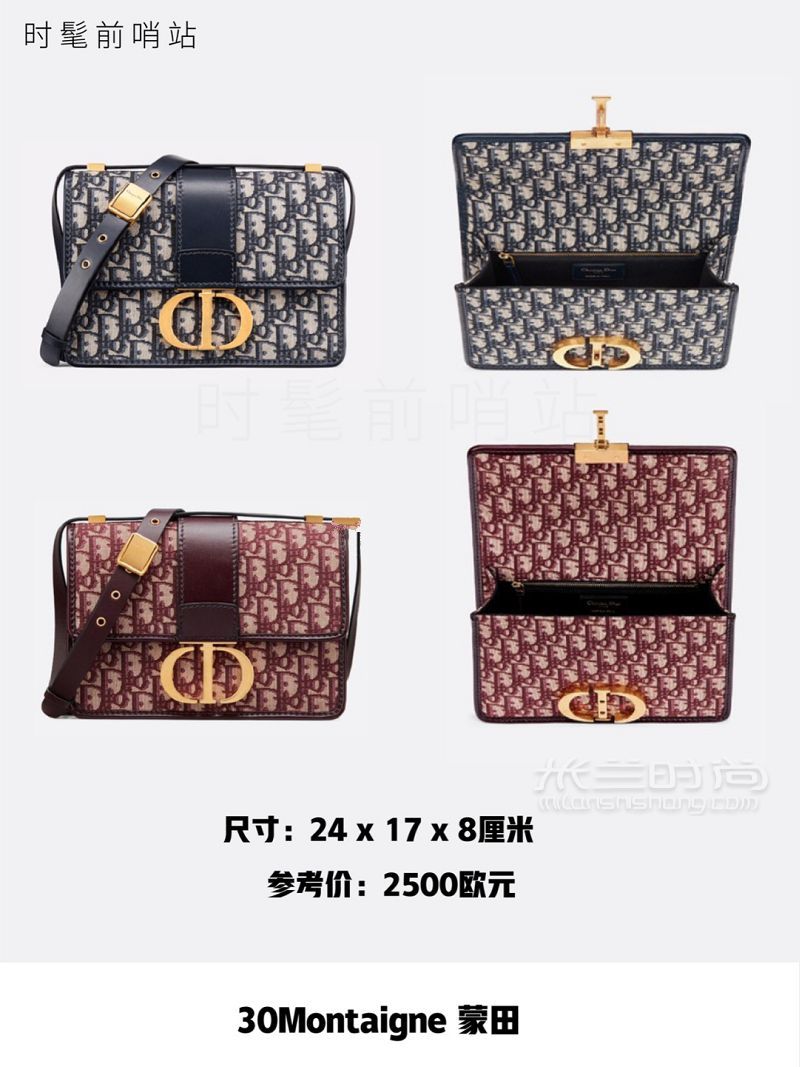 30款Dior Oblique經(jīng)典老花包包大集合！9張圖帶你看完Dior包包_3