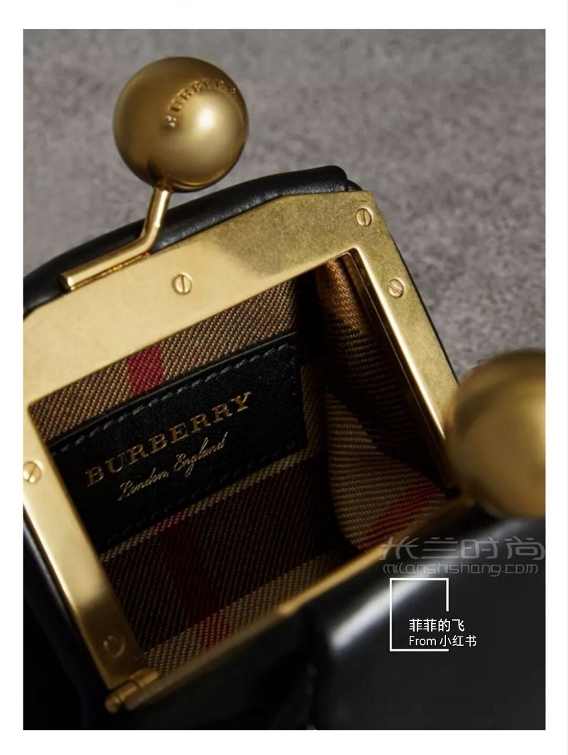 Burberry新出的一款迷你包 這個MINI SIZE太好看了扣子也很好看_4