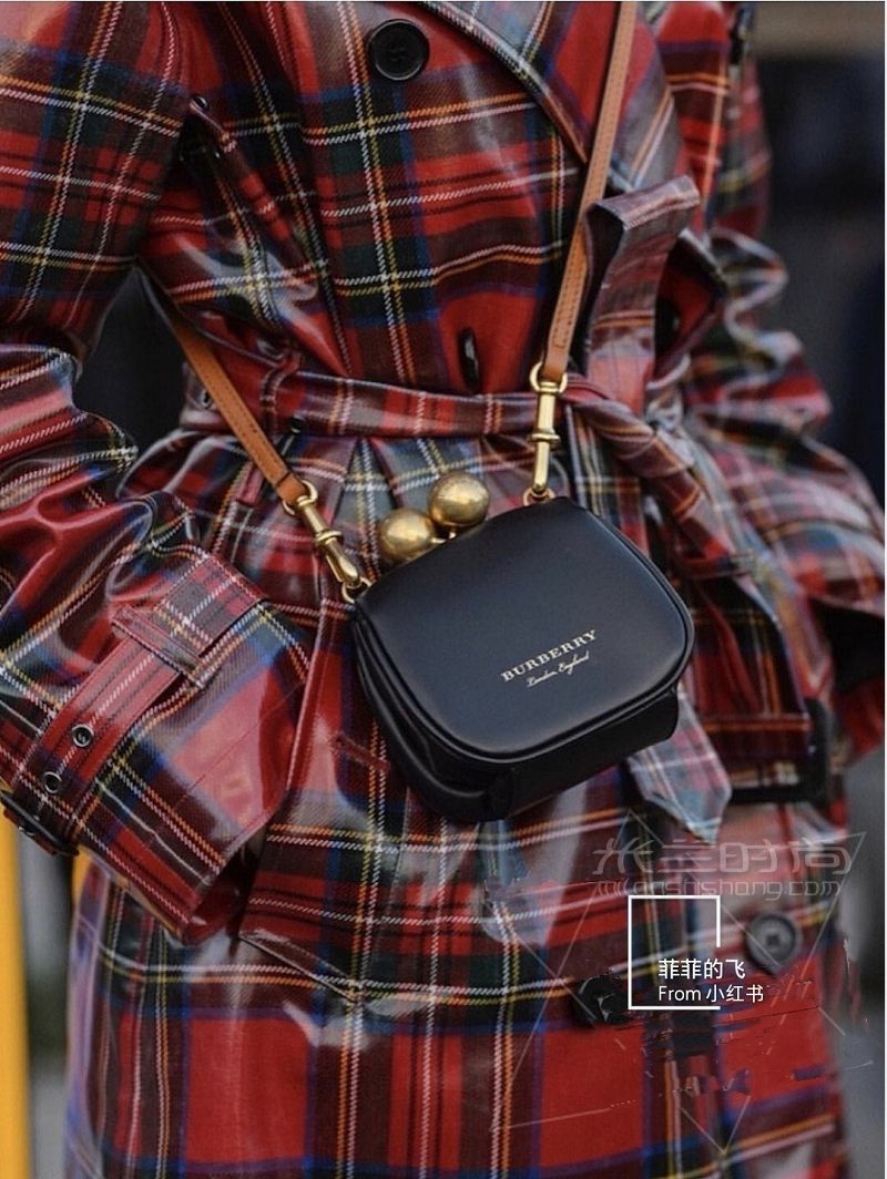 Burberry新出的一款迷你包 這個MINI SIZE太好看了扣子也很好看_1