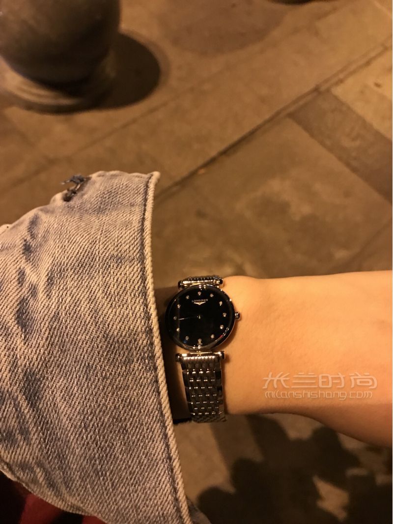 黑色女表石英浪琴嘉嵐 女表時裝表_3