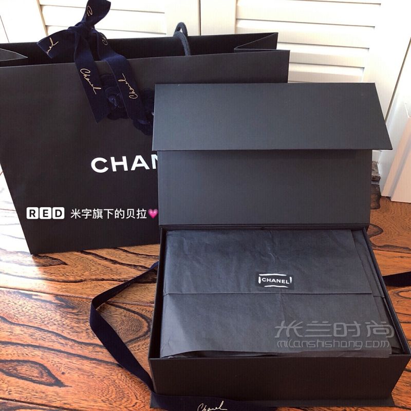 Chanel cf 中號(hào) 牛皮荔枝紋_3