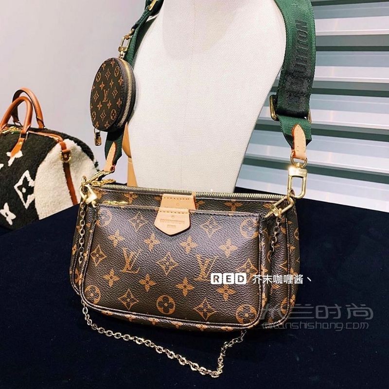 LV新款疊加麻將包來(lái)了哦買一得五太劃算 路易威登怎么樣_1