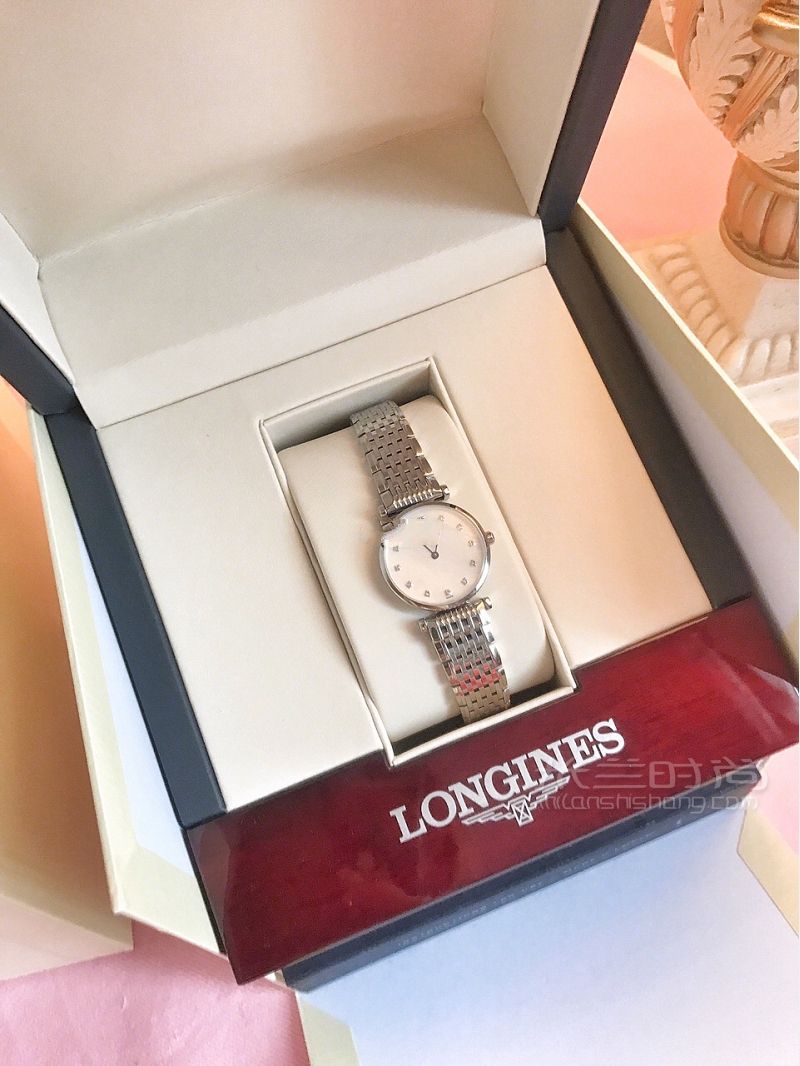 Longines浪琴嘉嵐系列鑲鉆石英女表_2