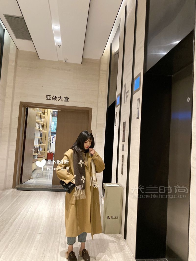 LV漸變色羊絨圍巾也太太太好看了吧！-純羊毛圍巾-百搭_6